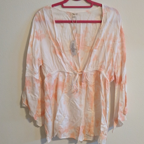 Boho Tie-dye Romper - Picture 1 of 6